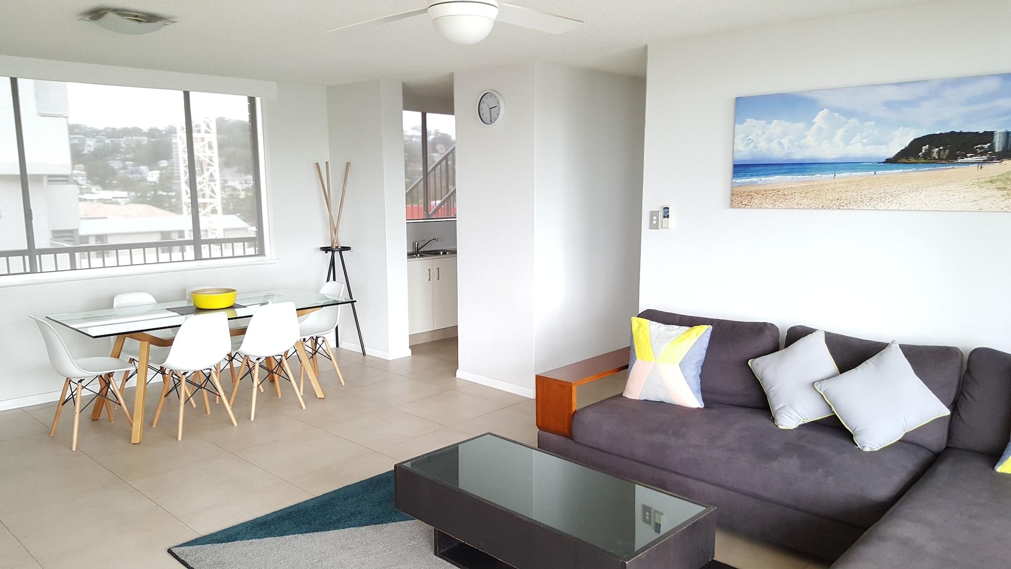 Wyuna Beachfront Holiday Apartments Gold Coast Exterior foto