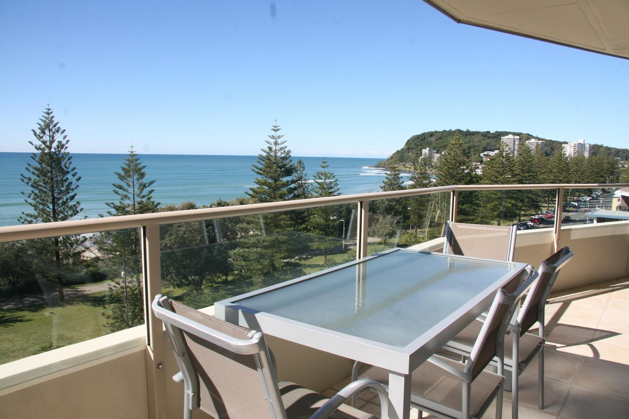 Wyuna Beachfront Holiday Apartments Gold Coast Exterior foto